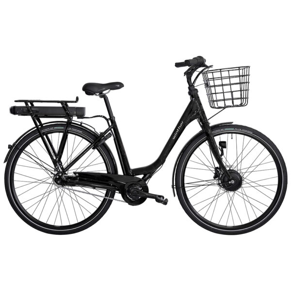 Winther Superbe 1 Dam 7vxl fotbroms 48cm Blank svart-1